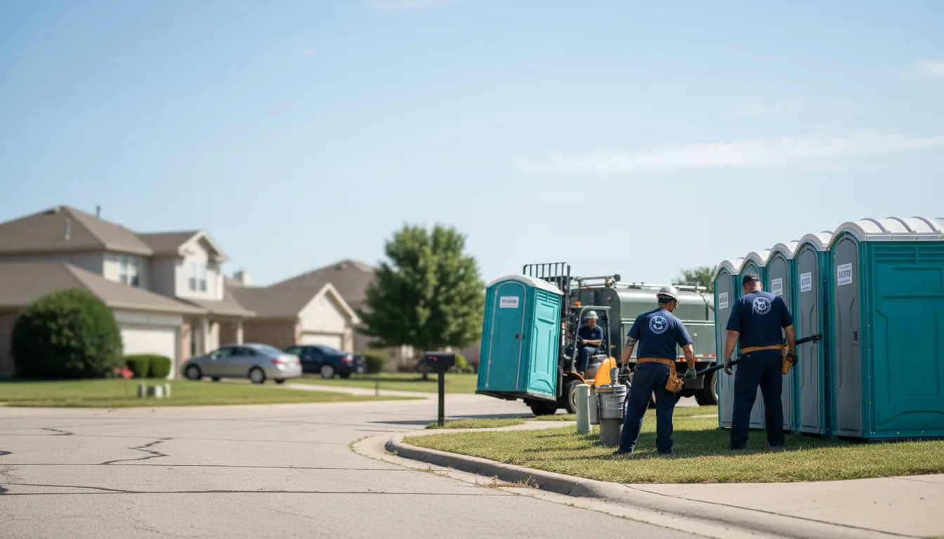 Porta Potty Rental in Andalusia, IL near me
